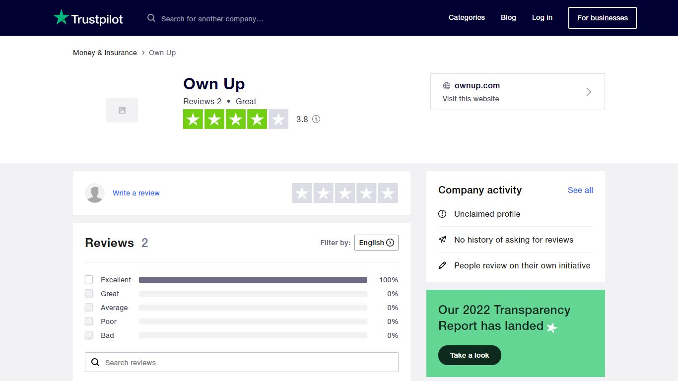 Own Up Reviews | Read Customer Service Reviews of ownup.com - Trustpilot