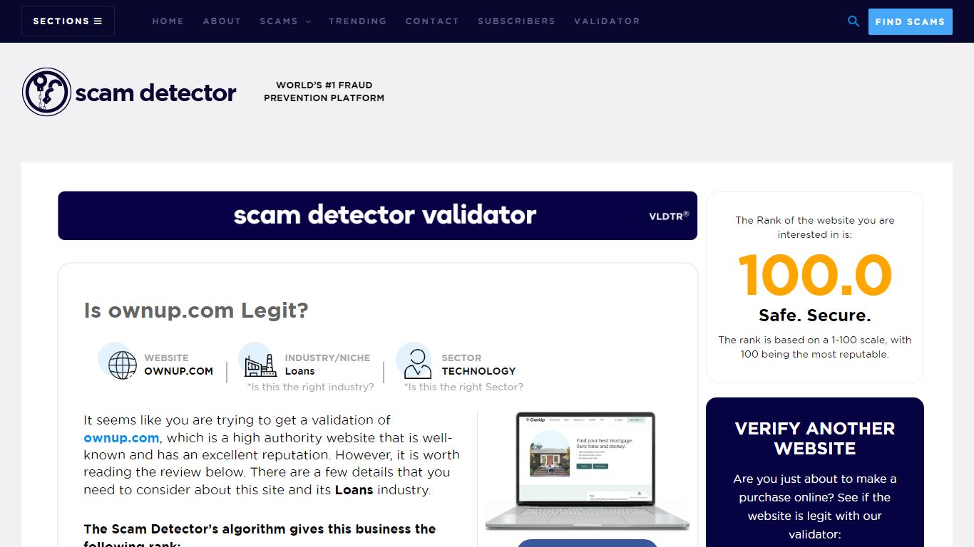 ownup.com Review - Scam Detector